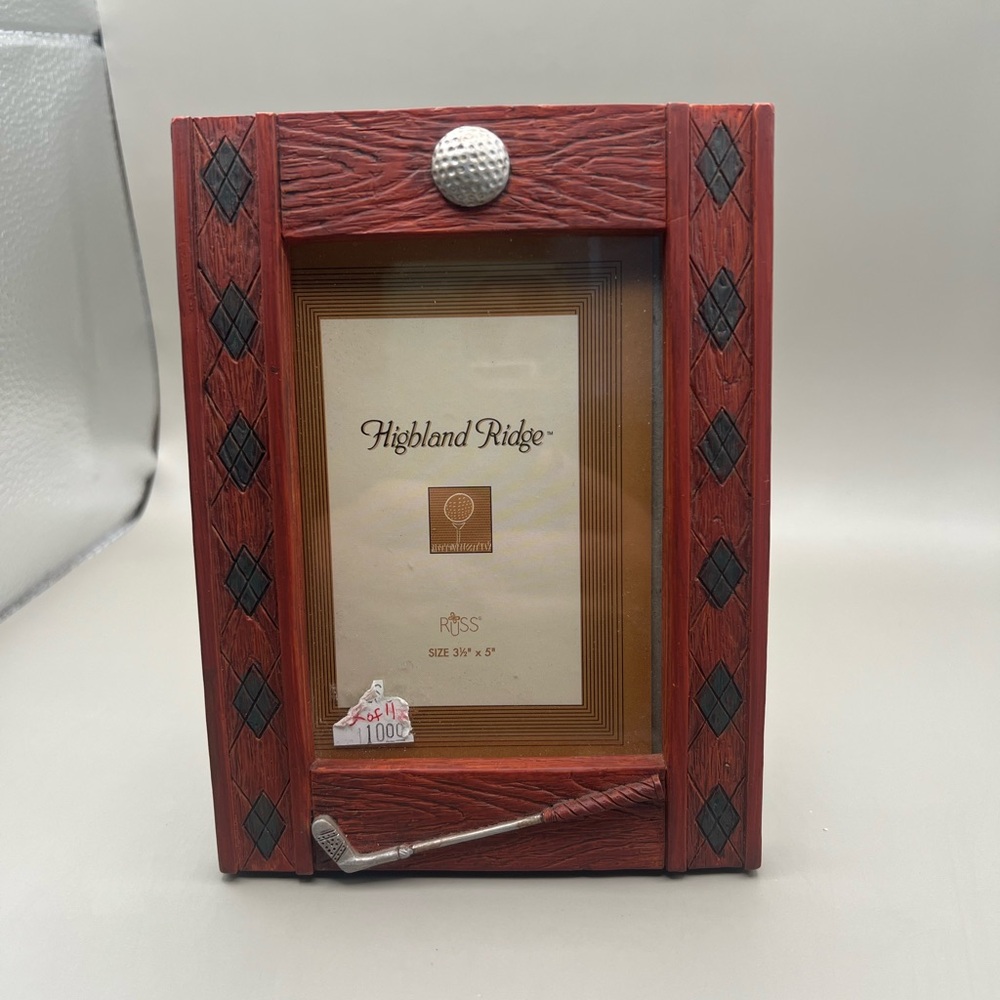 Golf-Themed Photo Frame 3.5x5